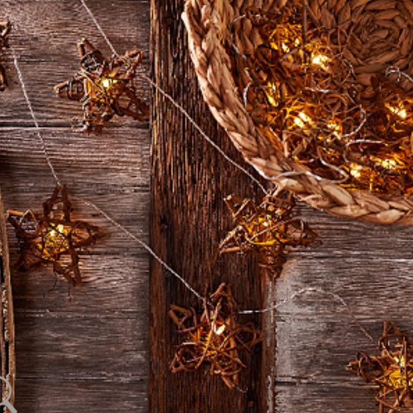 Rattan Star Light Strand - Picture 4 of 7